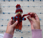 Woolen Toy: Doll with Muffler